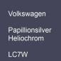 Preview: Volkswagen, Papillionsilver Heliochrom, LC7W.